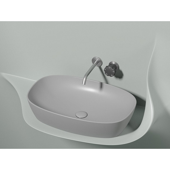 Раковина-чаша Ceramicanova Element 60 см CN6049MSG, серый матовый - фото 3