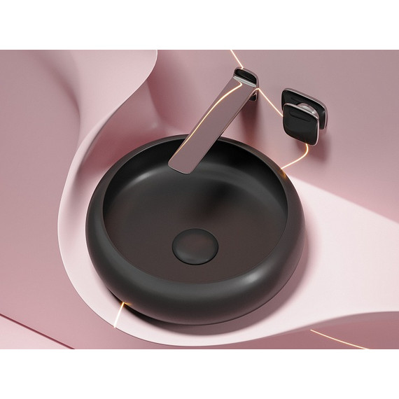 Раковина-чаша Ceramicanova Element 36 см CN6050MB, чёрный матовый - фото 
