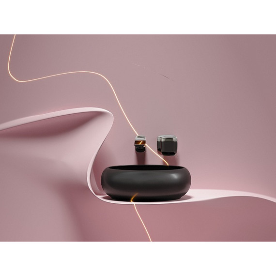 Раковина-чаша Ceramicanova Element 36 см CN6050MB, чёрный матовый - фото 7