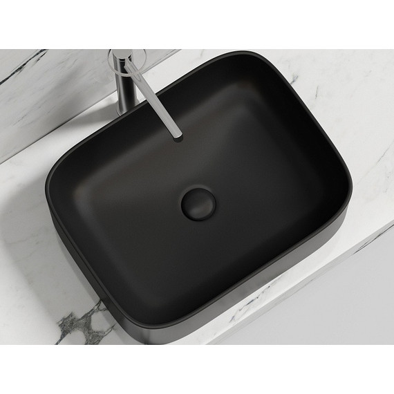 Раковина-чаша Ceramicanova Element 50 см CN6052MB, чёрный матовый - фото 6
