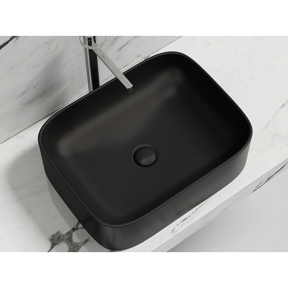 Раковина-чаша Ceramicanova Element 50 см CN6052MB, чёрный матовый - фото 2
