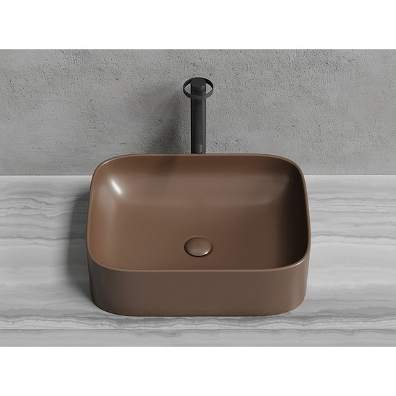 Раковина-чаша Ceramicanova Element 50 см CN6052MDB, тёмно-коричневый матовый - фото 7