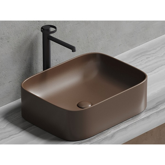 Раковина-чаша Ceramicanova Element 50 см CN6052MDB, тёмно-коричневый матовый - фото 8