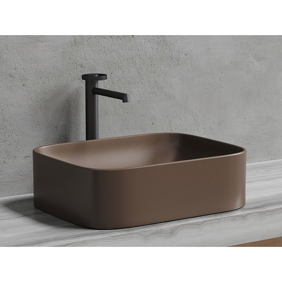 Раковина-чаша Ceramicanova Element 50 см CN6052MDB, тёмно-коричневый матовый - фото 10