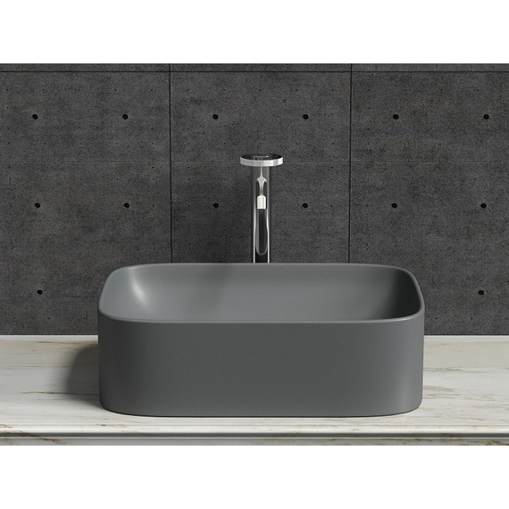 Раковина-чаша Ceramicanova Element 50 см CN6052MDH, тёмный антрацит матовый - фото 9