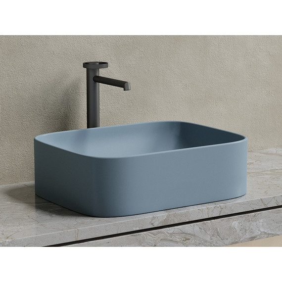 Раковина-чаша Ceramicanova Element 50 см CN6052MHL, серо-голубой матовый - фото 7