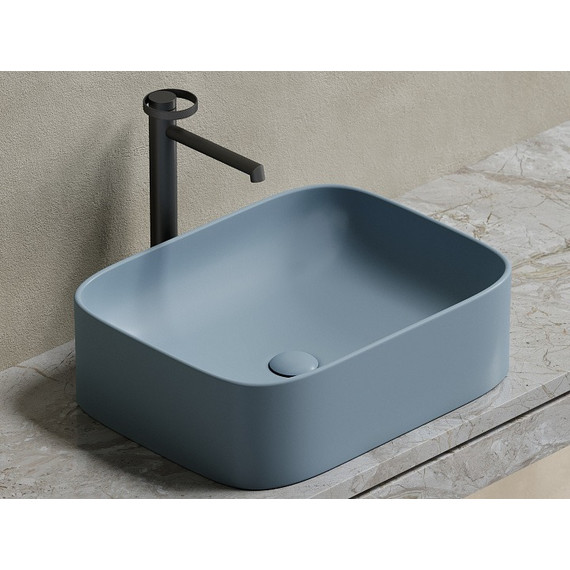 Раковина-чаша Ceramicanova Element 50 см CN6052MHL, серо-голубой матовый - фото 5