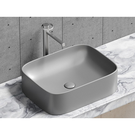 Раковина-чаша Ceramicanova Element 50 см CN6052MH, антрацит матовый - фото 5