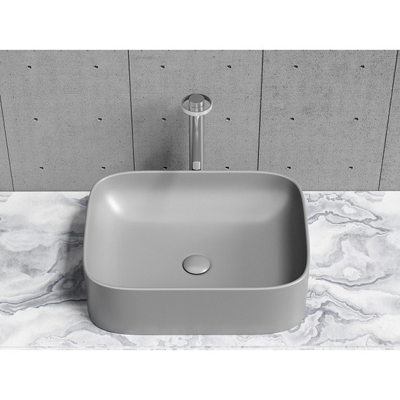 Раковина-чаша Ceramicanova Element 50 см CN6052MH, антрацит матовый - фото 7