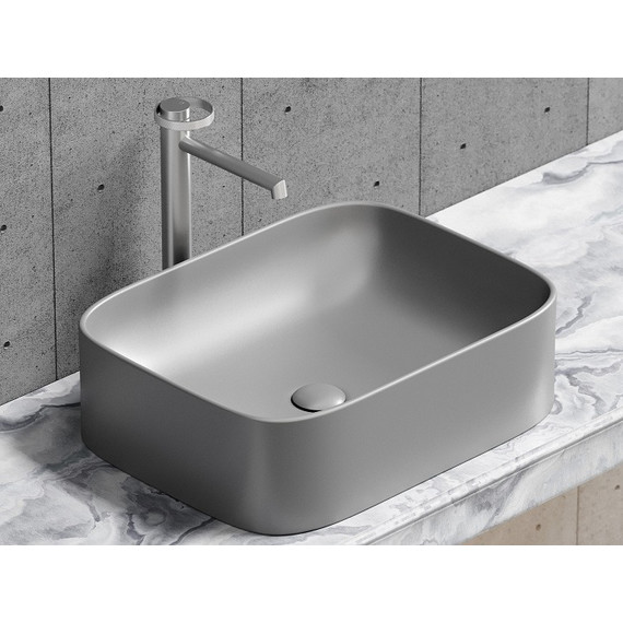 Раковина-чаша Ceramicanova Element 50 см CN6052MH, антрацит матовый - фото 8