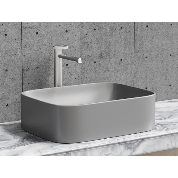 Раковина-чаша Ceramicanova Element 50 см CN6052MH, антрацит матовый - фото 10