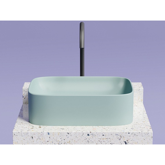 Раковина-чаша Ceramicanova Element 50 см CN6052MLG, зелёный матовый - фото 11