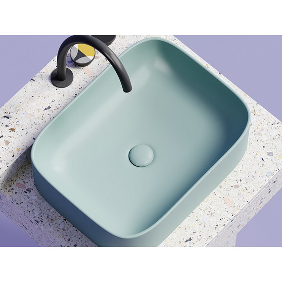 Раковина-чаша Ceramicanova Element 50 см CN6052MLG, зелёный матовый - фото 2