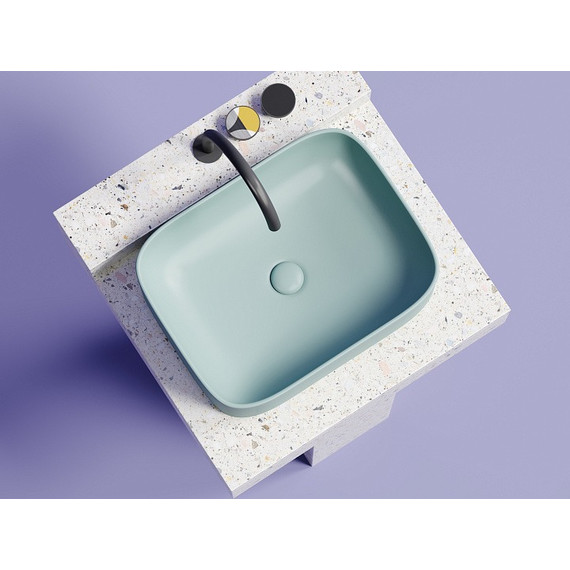 Раковина-чаша Ceramicanova Element 50 см CN6052MLG, зелёный матовый - фото 4