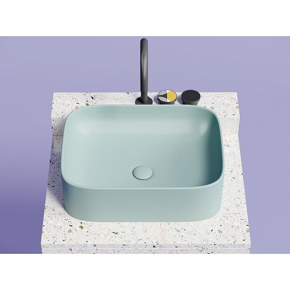 Раковина-чаша Ceramicanova Element 50 см CN6052MLG, зелёный матовый - фото 5