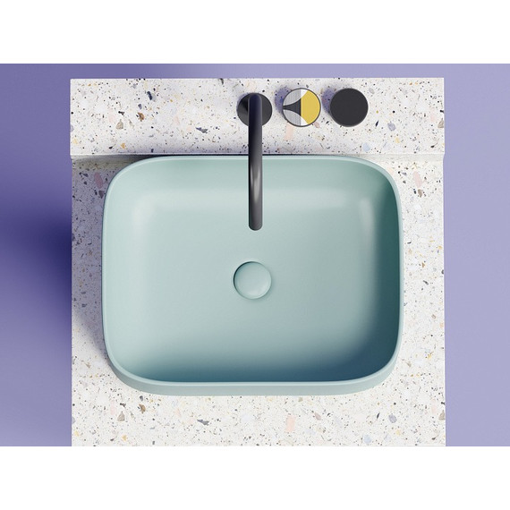 Раковина-чаша Ceramicanova Element 50 см CN6052MLG, зелёный матовый - фото 7