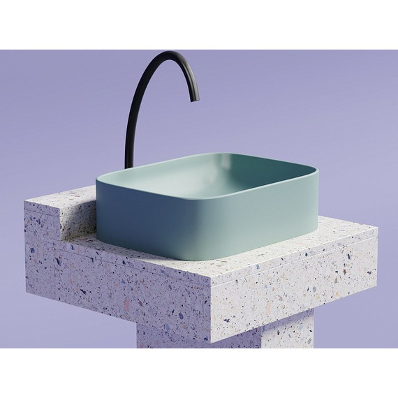 Раковина-чаша Ceramicanova Element 50 см CN6052MLG, зелёный матовый - фото 10