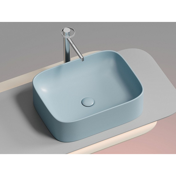 Раковина-чаша Ceramicanova Element 50 см CN6052ML, голубой матовый - фото 3