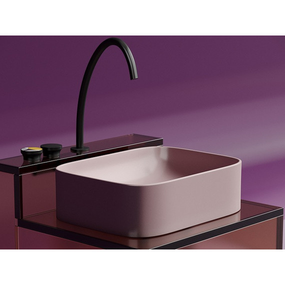 Раковина-чаша Ceramicanova Element 50 см CN6052MP, розовый матовый - фото 3