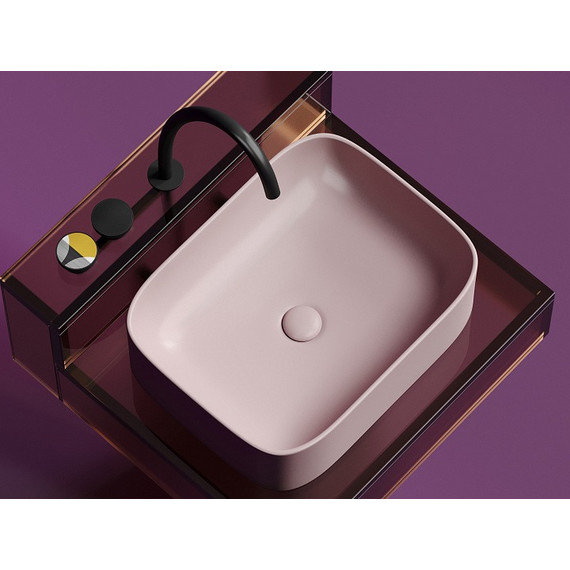 Раковина-чаша Ceramicanova Element 50 см CN6052MP, розовый матовый - фото 5