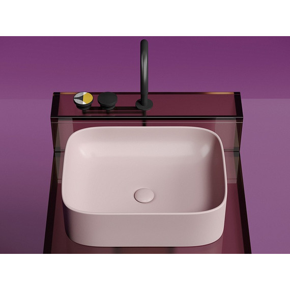 Раковина-чаша Ceramicanova Element 50 см CN6052MP, розовый матовый - фото 8