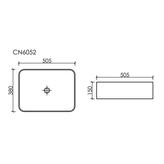 Раковина-чаша Ceramicanova Element 50 см CN6052MP, розовый матовый - фото 12