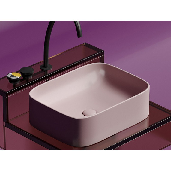 Раковина-чаша Ceramicanova Element 50 см CN6052MP, розовый матовый - фото 11