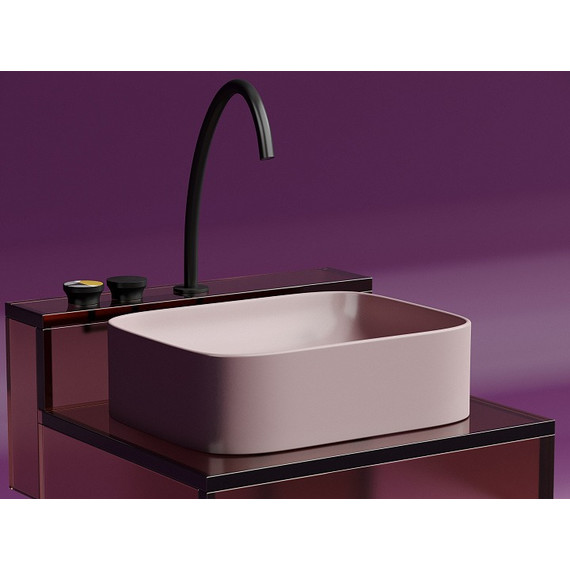 Раковина-чаша Ceramicanova Element 50 см CN6052MP, розовый матовый - фото 2