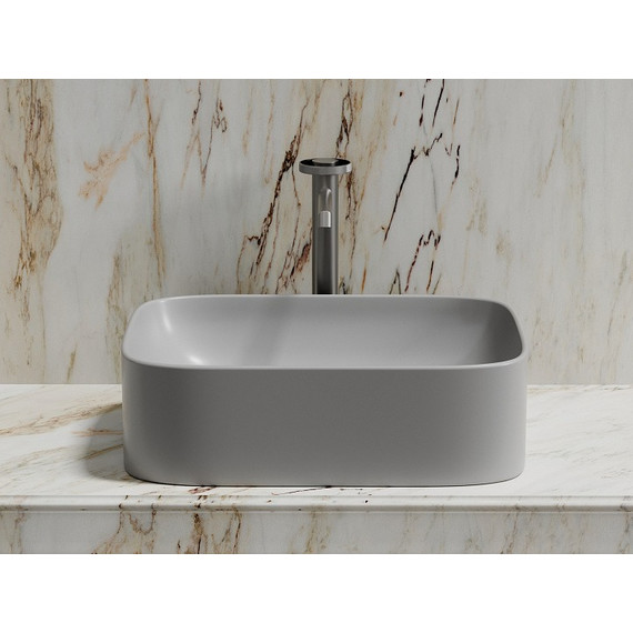 Раковина-чаша Ceramicanova Element 50 см CN6052MSG, серый матовый - фото 10