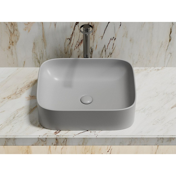 Раковина-чаша Ceramicanova Element 50 см CN6052MSG, серый матовый - фото 4