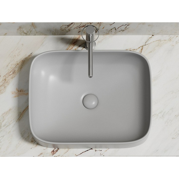 Раковина-чаша Ceramicanova Element 50 см CN6052MSG, серый матовый - фото 5