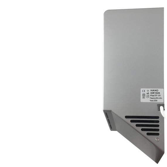 Сушилка для рук GFmark 6860s, цвет серебро - фото 3