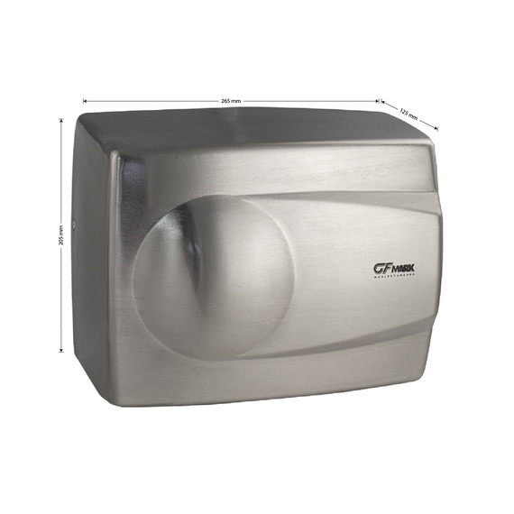 Сушилка для рук GFmark 6910, цвет сатин - фото 2