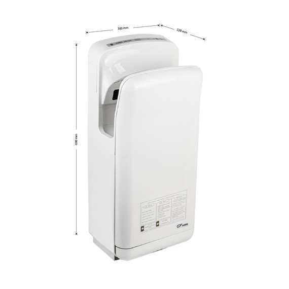 Сушилка для рук GFmark 6988, цвет белый - фото 9