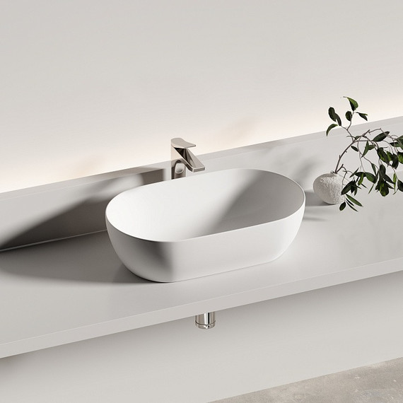 Раковина-чаша Ceramicanova Twist 50 см CN12001MW, белый матовый - фото 6