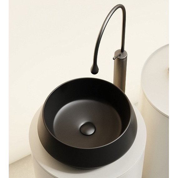 Раковина-чаша Ceramicanova Maya 40 см CN12004MB, чёрный матовый - фото 