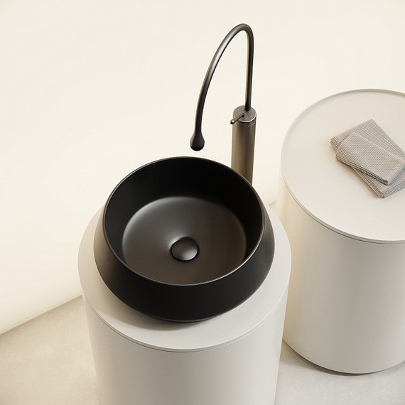 Раковина-чаша Ceramicanova Maya 40 см CN12004MB, чёрный матовый - фото 5