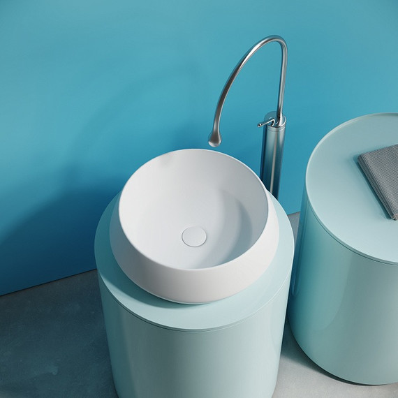 Раковина-чаша Ceramicanova Maya 40 см CN12004MW, белый матовый - фото 3