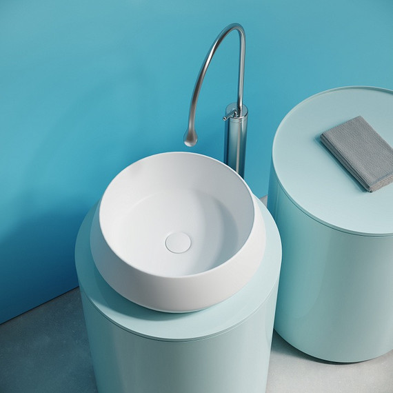 Раковина-чаша Ceramicanova Maya 40 см CN12004MW, белый матовый - фото 5