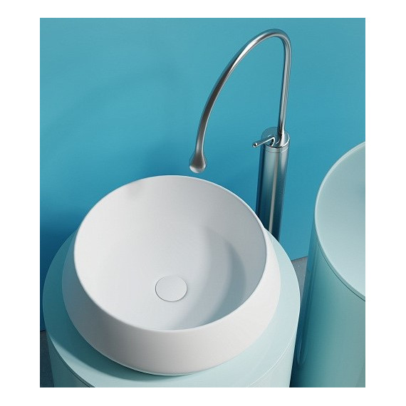 Раковина-чаша Ceramicanova Maya 40 см CN12004MW, белый матовый - фото 