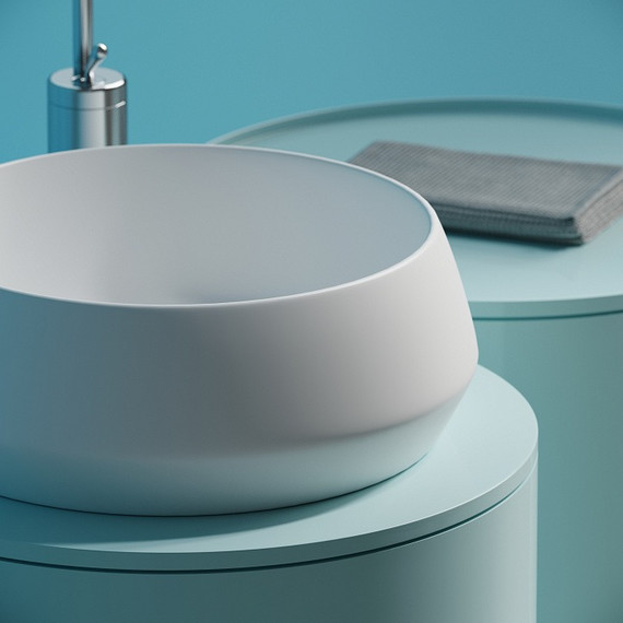 Раковина-чаша Ceramicanova Maya 40 см CN12004MW, белый матовый - фото 2
