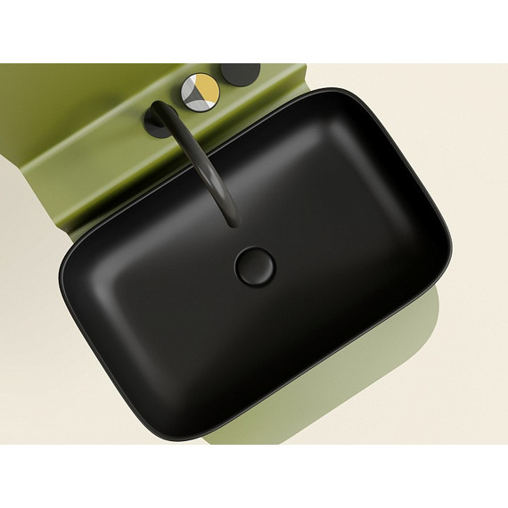 Раковина-чаша Ceramicanova Element 60 см CN6053MB, чёрный матовый - фото 2