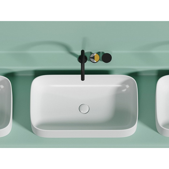 Раковина-чаша Ceramicanova Element 70 см CN6054MW, белый матовый - фото 4