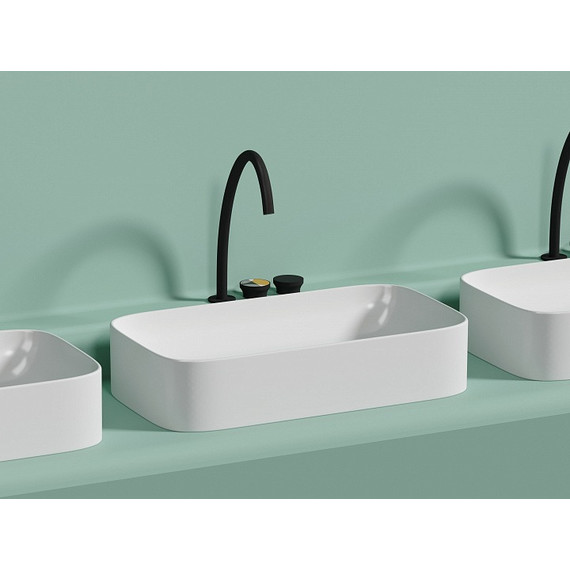 Раковина-чаша Ceramicanova Element 70 см CN6054MW, белый матовый - фото 8