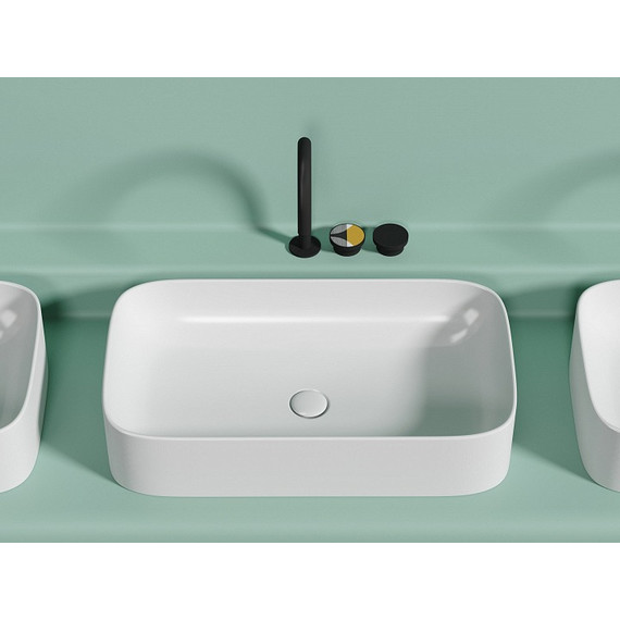 Раковина-чаша Ceramicanova Element 70 см CN6054MW, белый матовый - фото 2