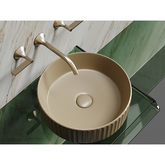 Раковина-чаша Ceramicanova Element 36 см CN6057MC, капучино матовый - фото 6