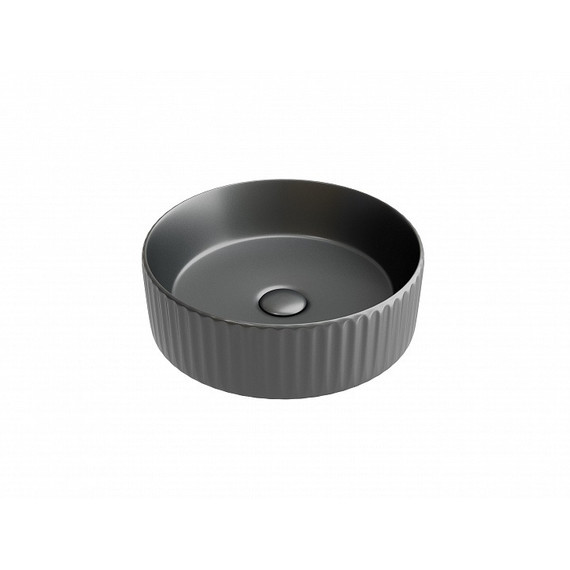 Раковина-чаша Ceramicanova Element 36 см CN6057MDH, тёмный антрацит матовый - фото 7