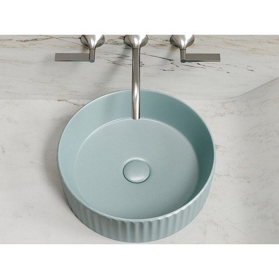 Раковина-чаша Ceramicanova Element 36 см CN6057MLG, зелёный матовый - фото 