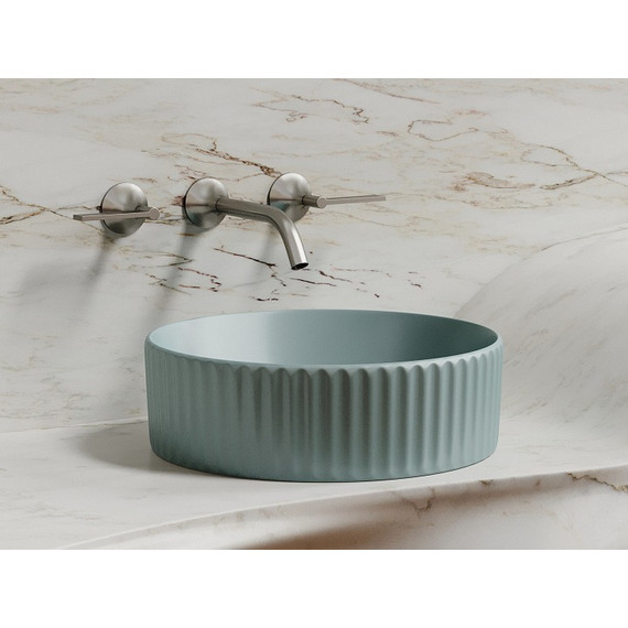 Раковина-чаша Ceramicanova Element 36 см CN6057MLG, зелёный матовый - фото 4