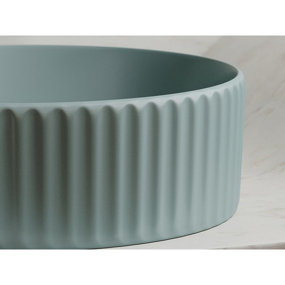 Раковина-чаша Ceramicanova Element 36 см CN6057MLG, зелёный матовый - фото 5